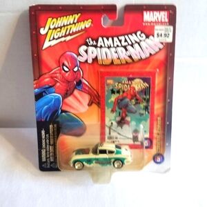 Johnny Lightning The Amazing Spiderman 1954 Corvette Corvair Diecasr Car. Unopen